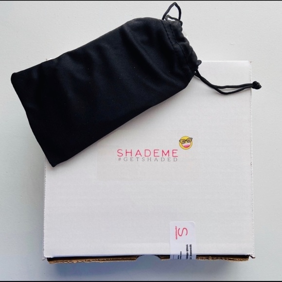 E77: Blue Unisex Shield Sunglasses - Picture 4 of 4